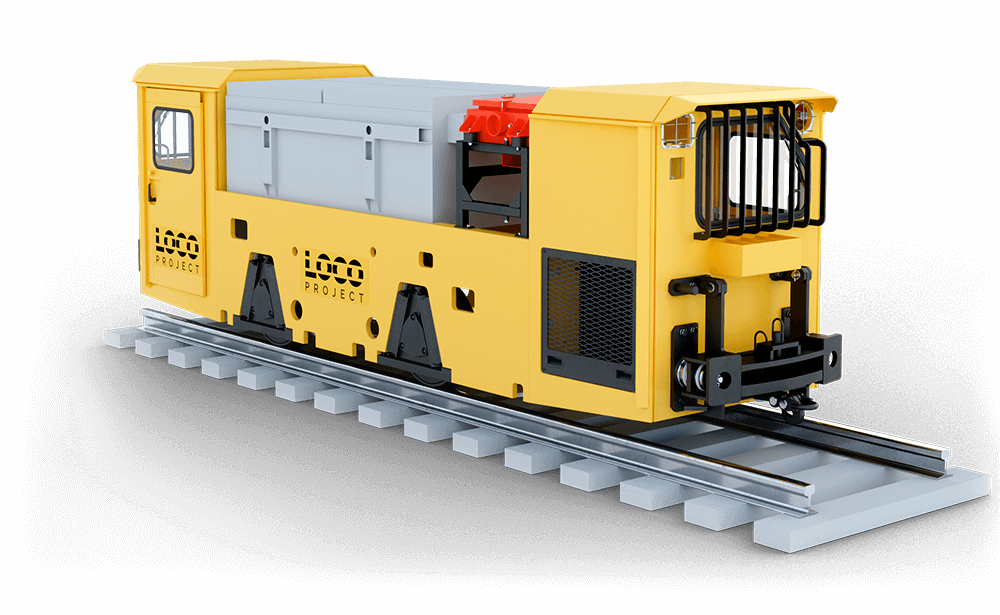 Mining Locomotive